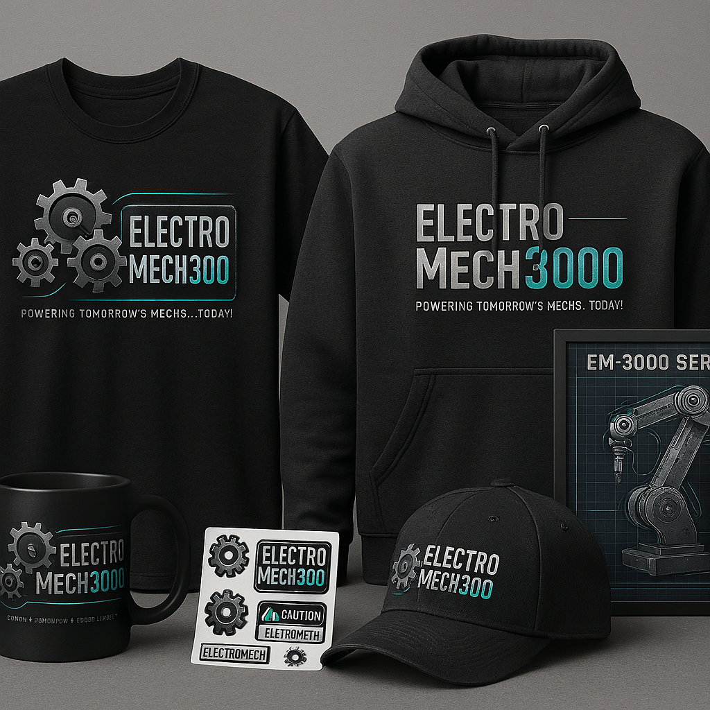 ElectroMech3000 Merch 1